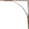 Ekena Millwork Morris Steel Bracket, Hammered Gold 3"W x 20"D x 20"H BKTM03X20X20MOHGO - alternate 9